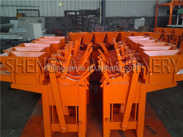 QMR1-40 manual soil interlocking brick machine price