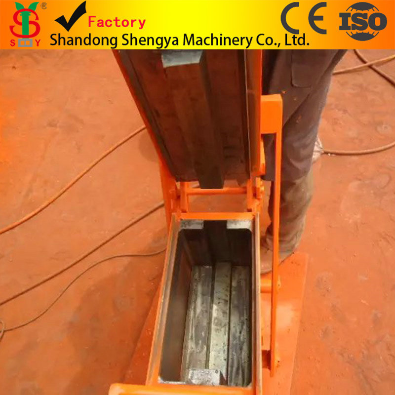 Advantage of QMR2-40 Compressed Earth Brick Press,hand press brick maker machine soil cement interlock brick making machine