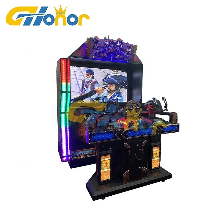 2 Players Coin Shooting Gun Shooting Deadstorm Pirates Shooting Arcade Video Game