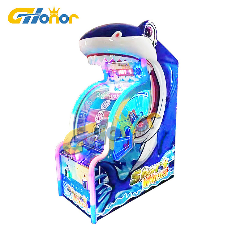 Hot Sale Lucky Runner Arcade Game Machines Shark Wheel Ticket Lottery Arcade Machine For Amusement Park