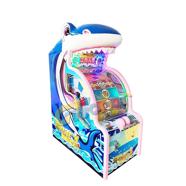 Hot Sale Lucky Runner Arcade Game Machines Shark Wheel Ticket Lottery Arcade Machine For Amusement Park