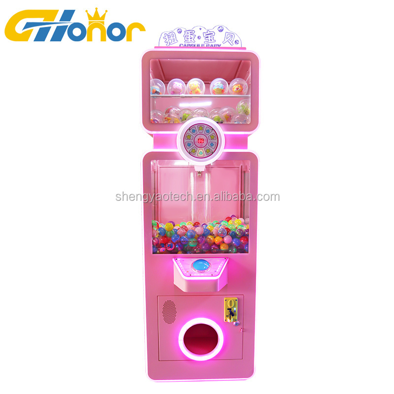 Electrical coin operated capsule toys  arcade  prize  vending gashapon machine for sale