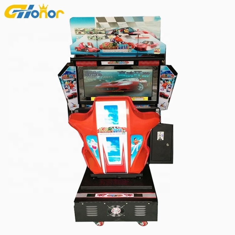 HD Video driving simulator car arcade racing machines driving amusement equipment indoor racing game coin operated racing game