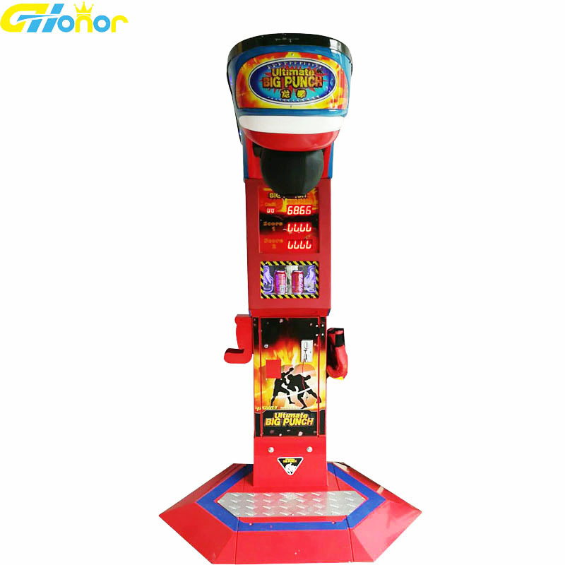 Coin Operated Games Boxing Arcade Machine The Big Punch Boxing Sport Game Machine Electronic Boxing Game Machine for sale