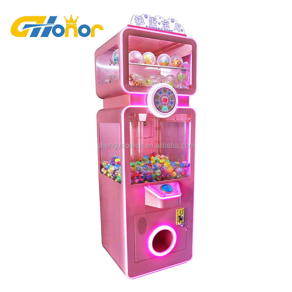 Electrical coin operated capsule toys  arcade  prize  vending gashapon machine for sale