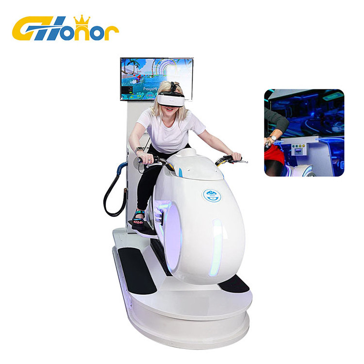 Amusement Park 9D Virtual Reality  6Dof Racing Game Machine Driving Simulator Racing Car vr Simulator