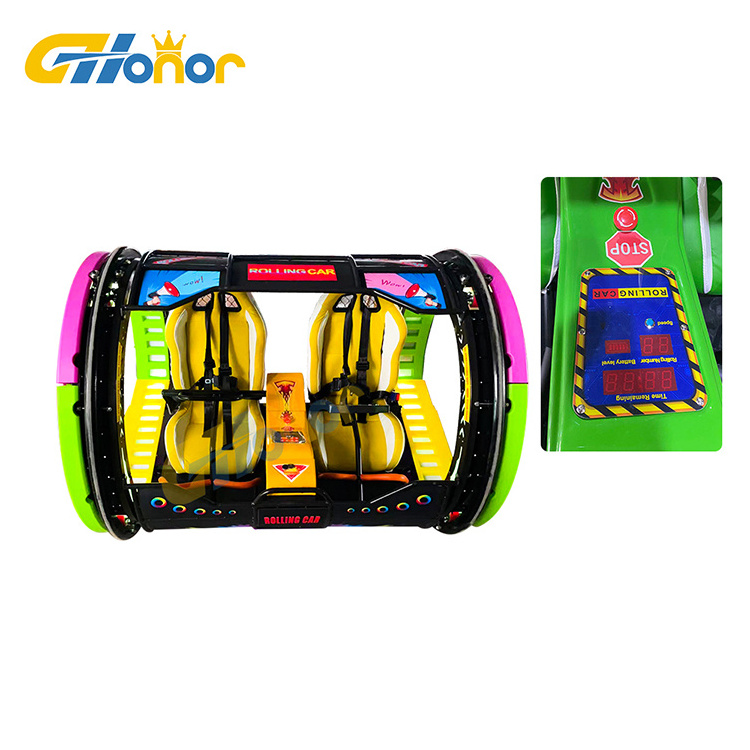 Happy Rolling Car 360 Degree Electric Amusement Car Rides 720 degree rolling car For School