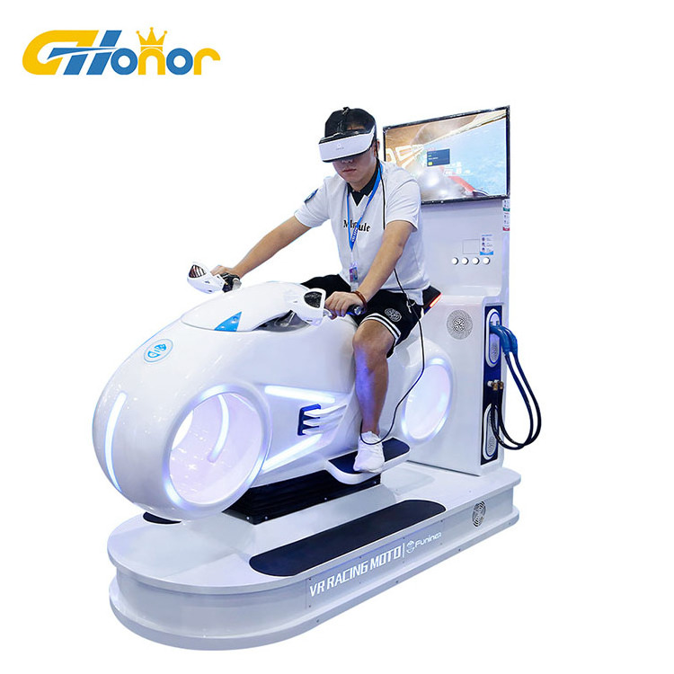 Amusement Park 9D Virtual Reality  6Dof Racing Game Machine Driving Simulator Racing Car vr Simulator