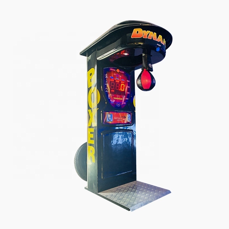 amusement park coin operated Boxing Punch Machine  boxing arcade game machine For Sale