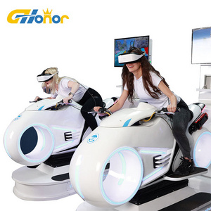 Amusement Park 9D Virtual Reality  6Dof Racing Game Machine Driving Simulator Racing Car vr Simulator