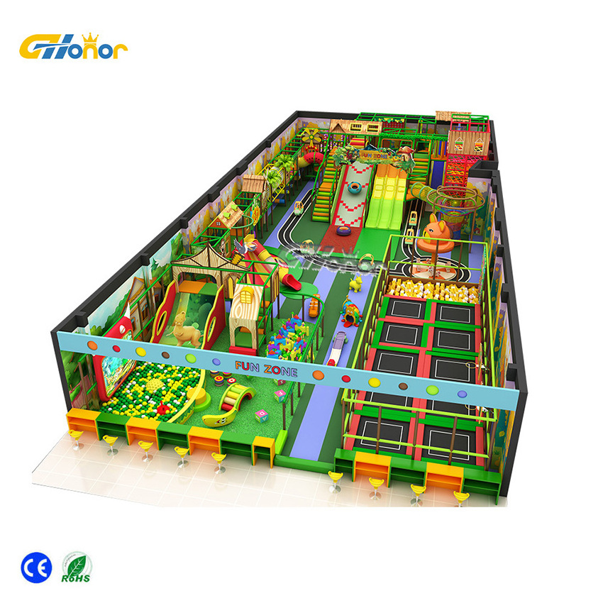 Indoor Sports Park Commercial Trampoline Park Equipment for Indoor Playground by  Amusement