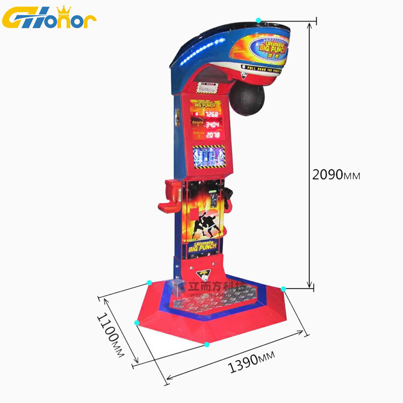 Coin Operated Games Boxing Arcade Machine The Big Punch Boxing Sport Game Machine Electronic Boxing Game Machine for sale