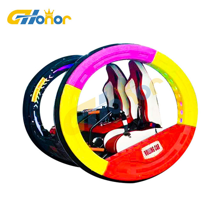 Happy Rolling Car 360 Degree Electric Amusement Car Rides 720 degree rolling car For School