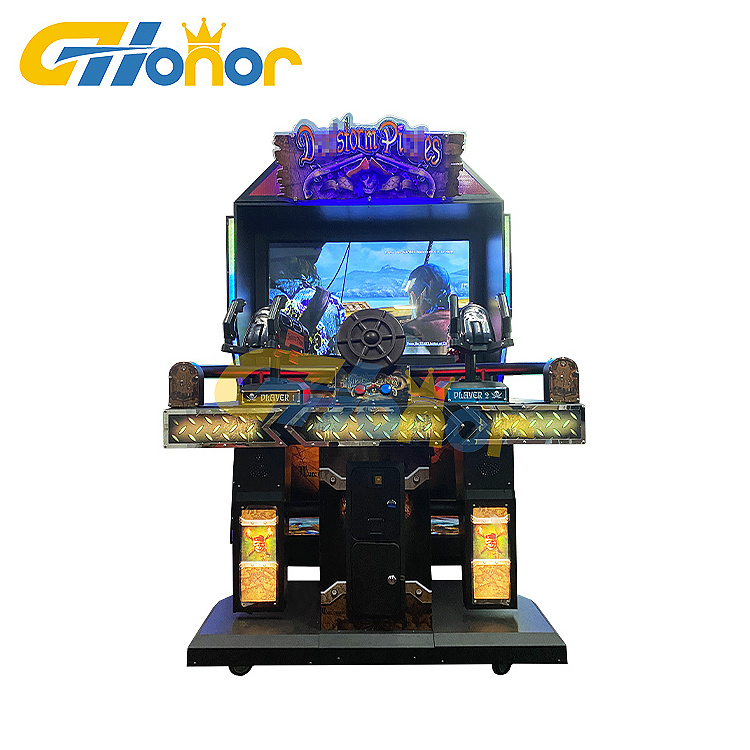 2 people death storm pirate arcade shooting game 55 inch shooting game machines