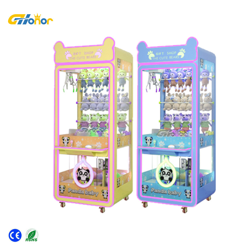 Coin Operated Mini Claw Machines ufo catcher Table Top Claw Crane Mini Claw Doll Vending Machines