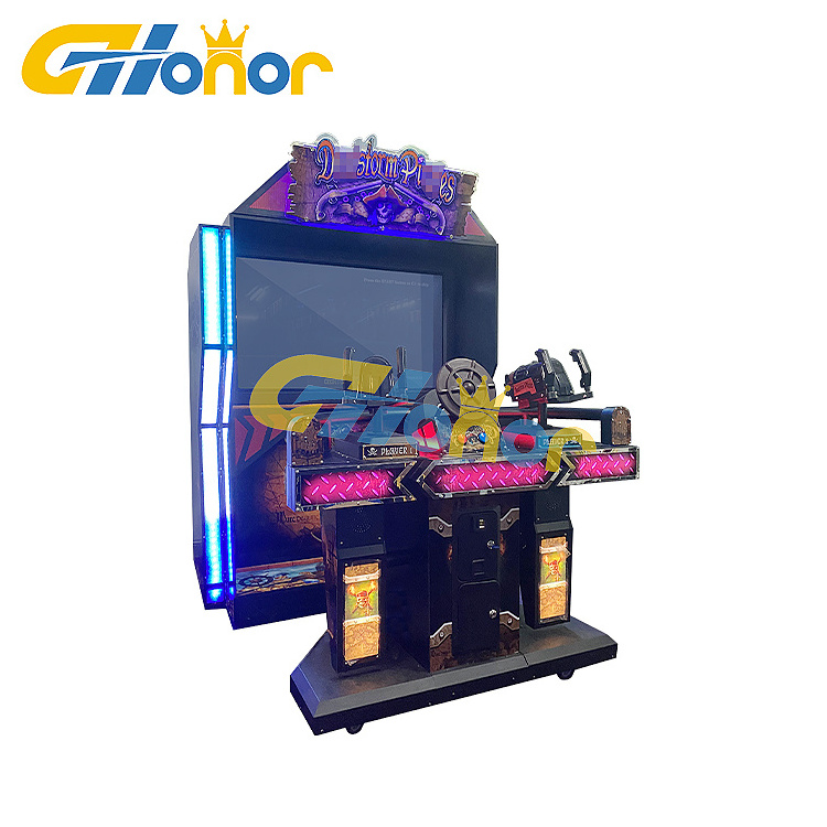 2 people death storm pirate arcade shooting game 55 inch shooting game machines