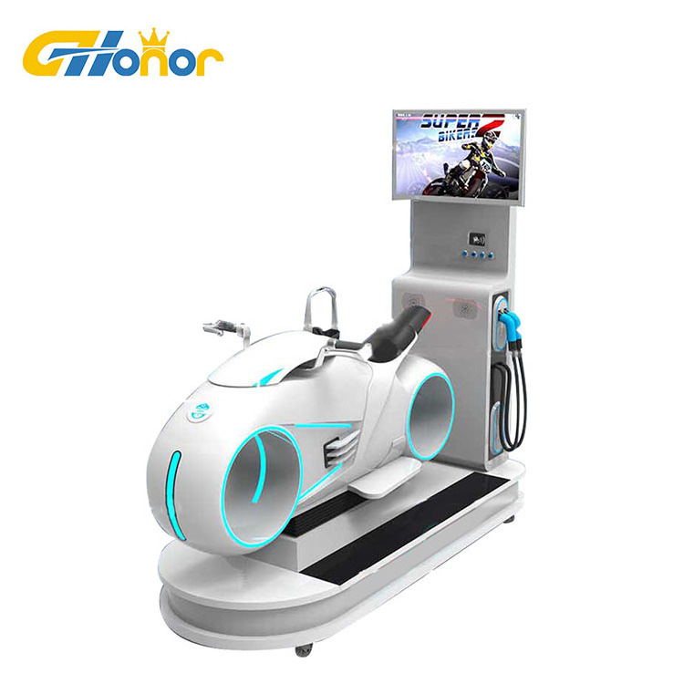 Amusement Park 9D Virtual Reality  6Dof Racing Game Machine Driving Simulator Racing Car vr Simulator