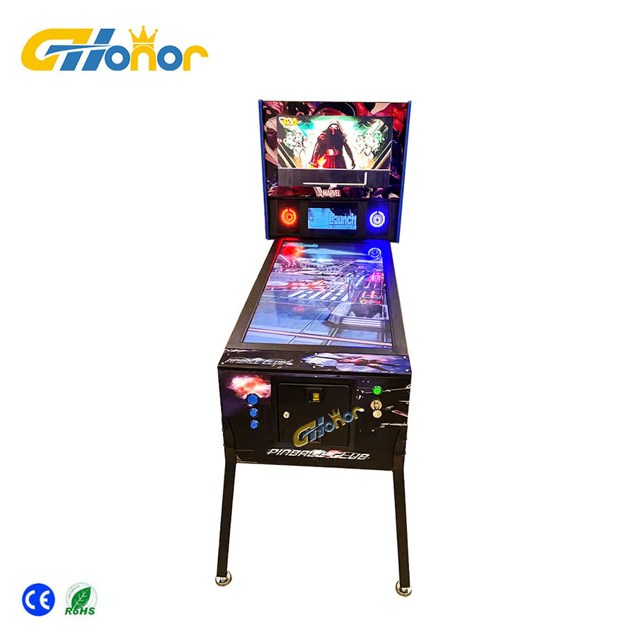 High Quality Game Coin Operated Pinball Machine Virtual 6 balls Pinball Machine Arcade Game 6 balls pinball game machine