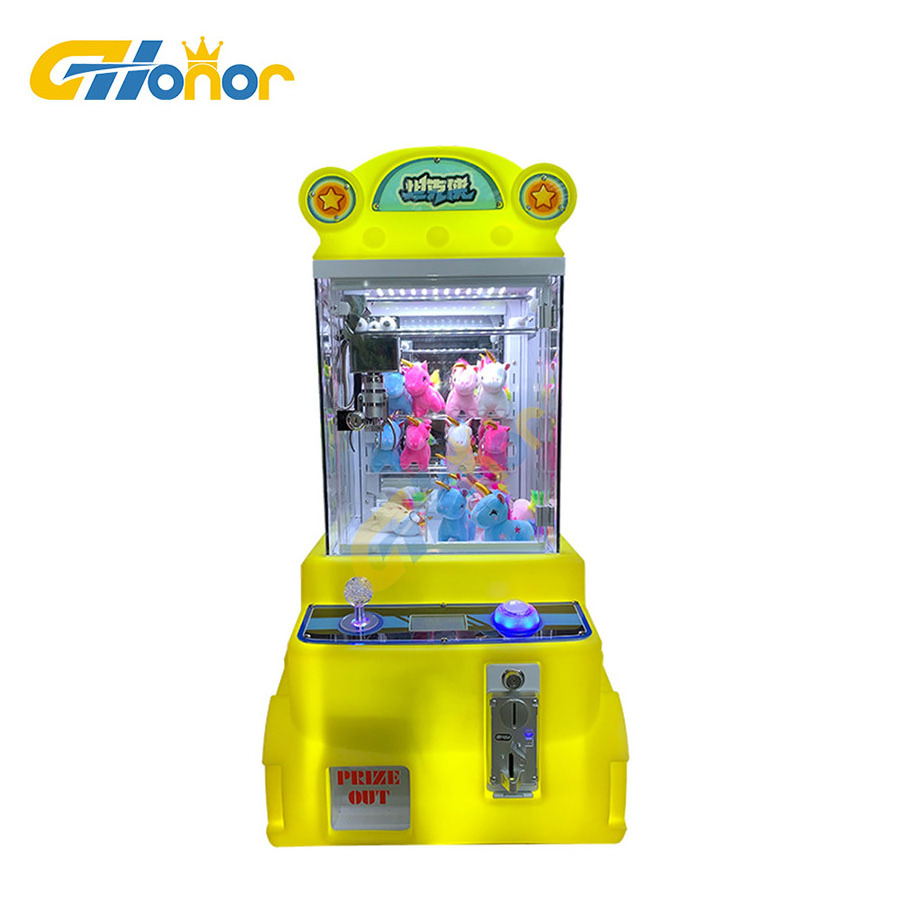 factory wholesale doll vending machines coin operated mini claw game machine mini doll machine