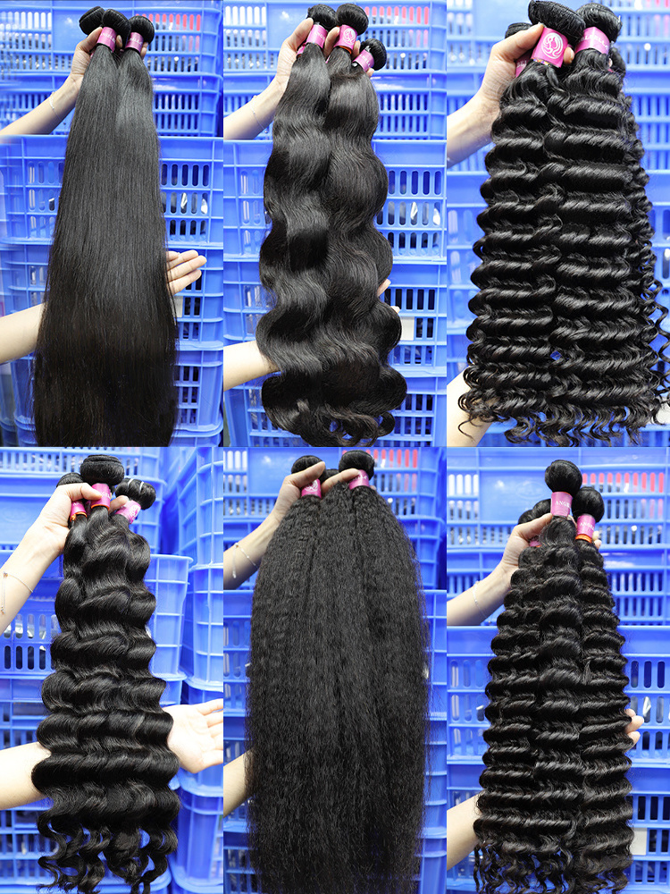 wholesale hair extensions brazilian virgin human hair extensions raw 12a human hair weave bundles