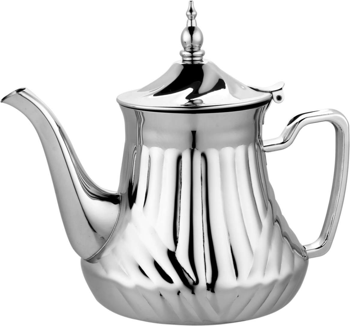 Vintage Teapot Moroccan Styles Stainless Steel Coffee Tea Pot