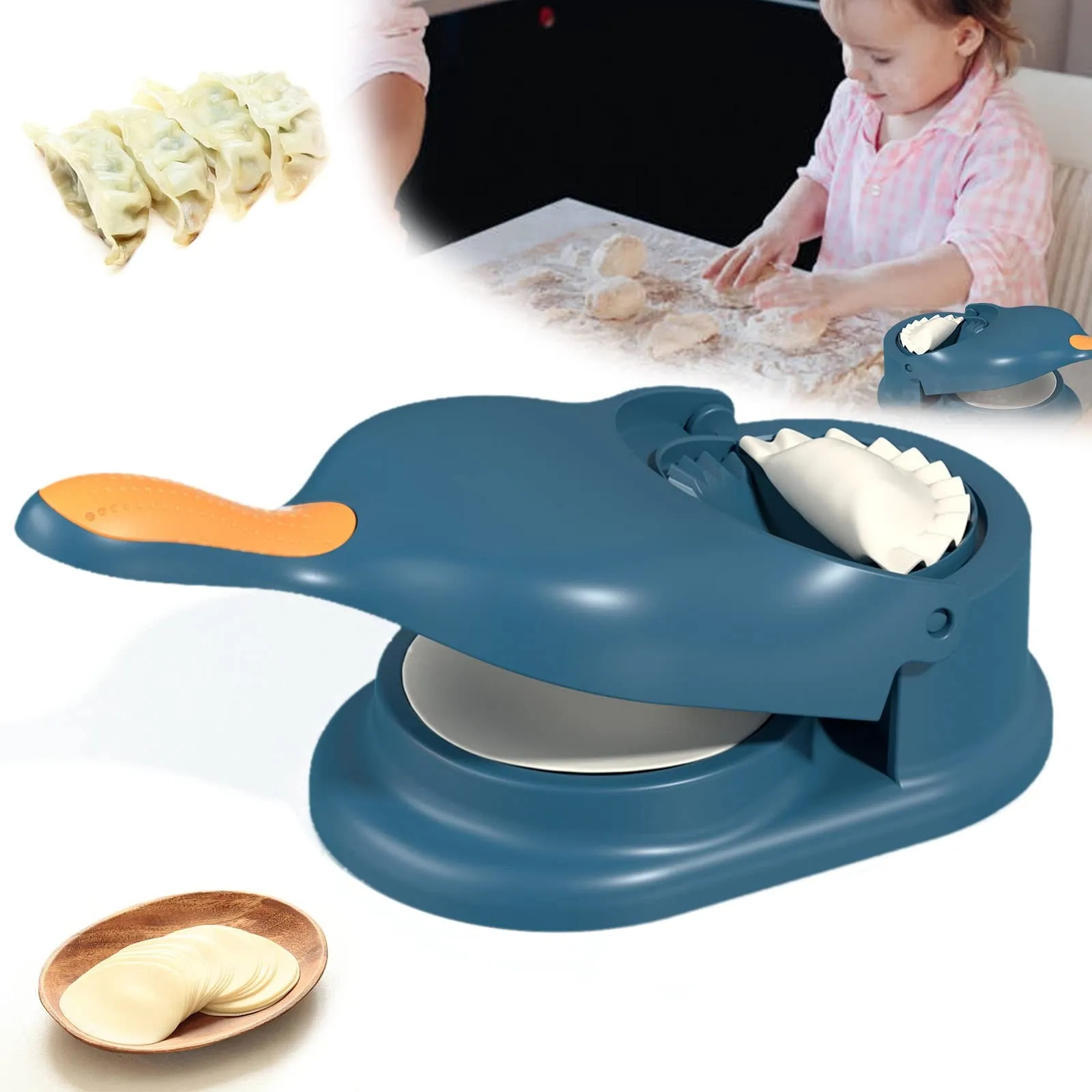 2 In 1 Device for Making Dumpling Machine Mold Maker Kitchen Press