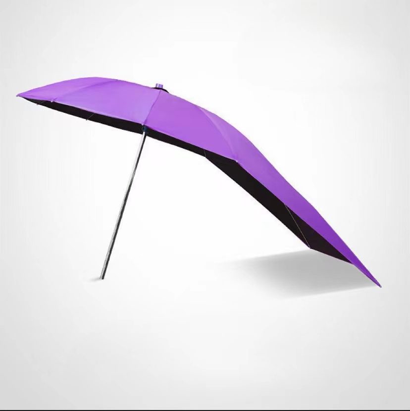 Wholesale Windproof Bike Motorcycle Umbrella for Motorcycle Rain Sunshade Modern Iron Tube Bicycle Umbrella Motorbike Umbrella