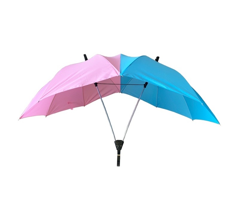 High Quality Promotional Wholesale Luxury WindProof Sunshade Big Couple Umbrella With Custom Logo