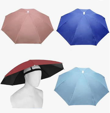 Wholesale Cheap Hands-Free Umbrella Hat With Fan  For Outdoor Fishing