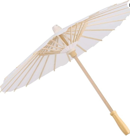 Oil Paper Japanese Parasol for Kids Photo Props Craft Paper Parasol Umbrella For Wedding