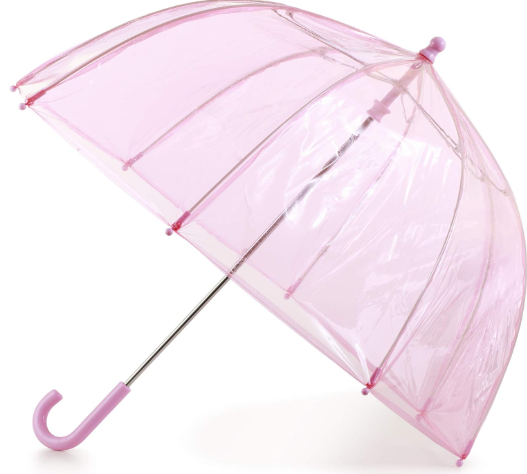 Factory Wholesale Customized travel  Windproof Clear Transparent Umbrella with logo For Rain