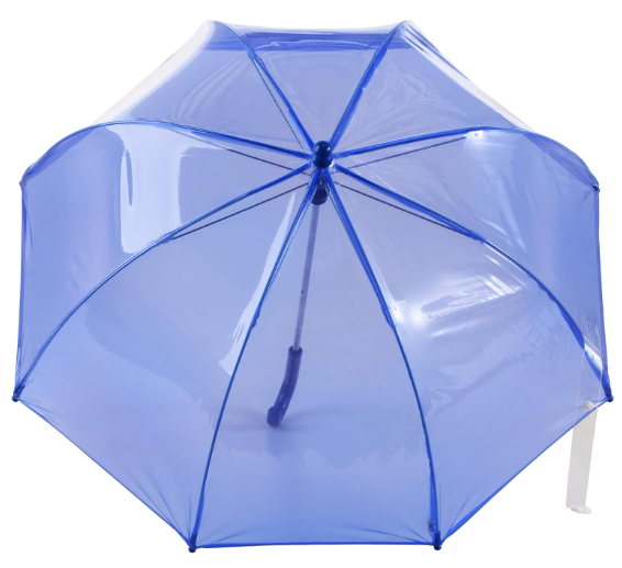 Factory Wholesale Customized travel  Windproof Clear Transparent Umbrella with logo For Rain