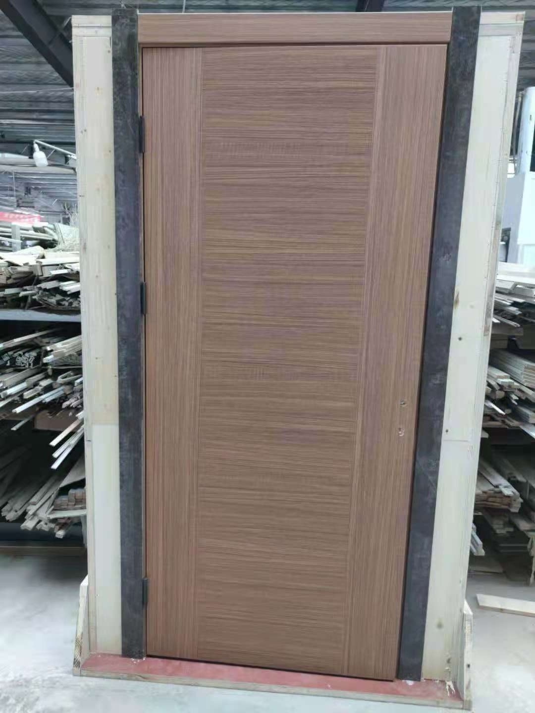 Shengyifa Interior Design Wooden Plastic PVC Bathroom WPC Door