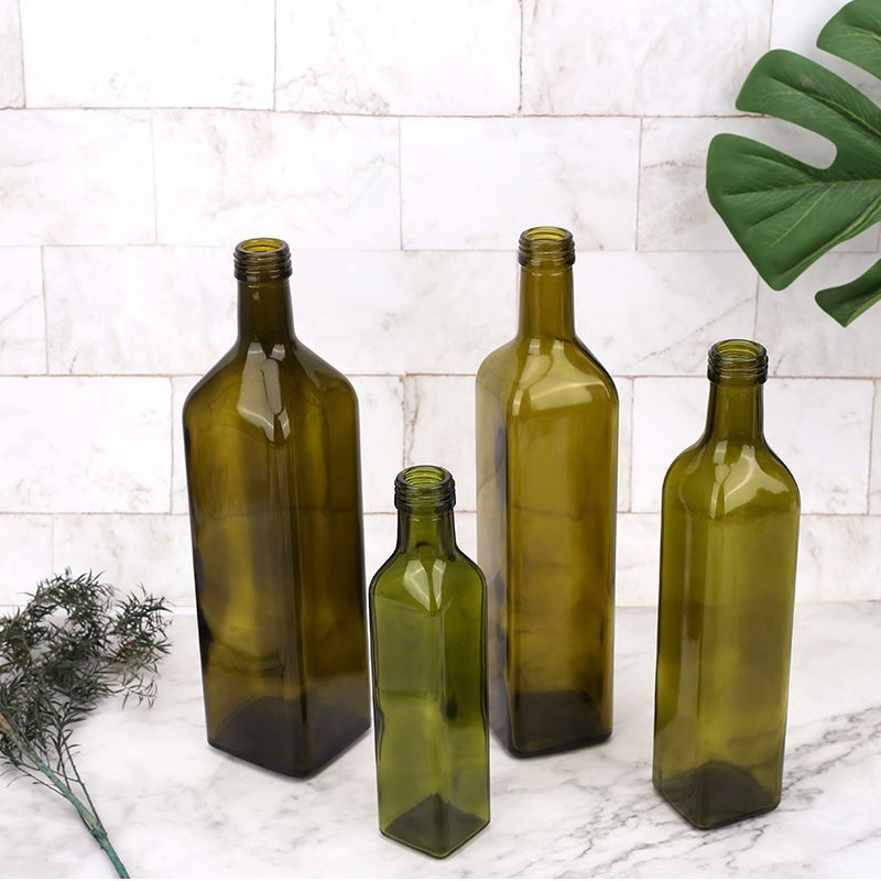 1l Olive Oil Glass Bottle Dispenser 250ml Luxury Ceramic Or Glass Bottles For Olive Oil For Daily Life