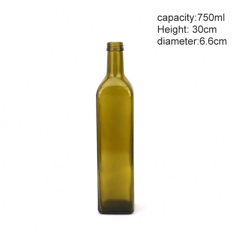 1l Olive Oil Glass Bottle Dispenser 250ml Luxury Ceramic Or Glass Bottles For Olive Oil For Daily Life