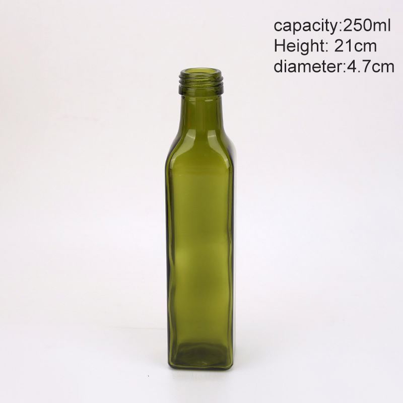 1l Olive Oil Glass Bottle Dispenser 250ml Luxury Ceramic Or Glass Bottles For Olive Oil For Daily Life