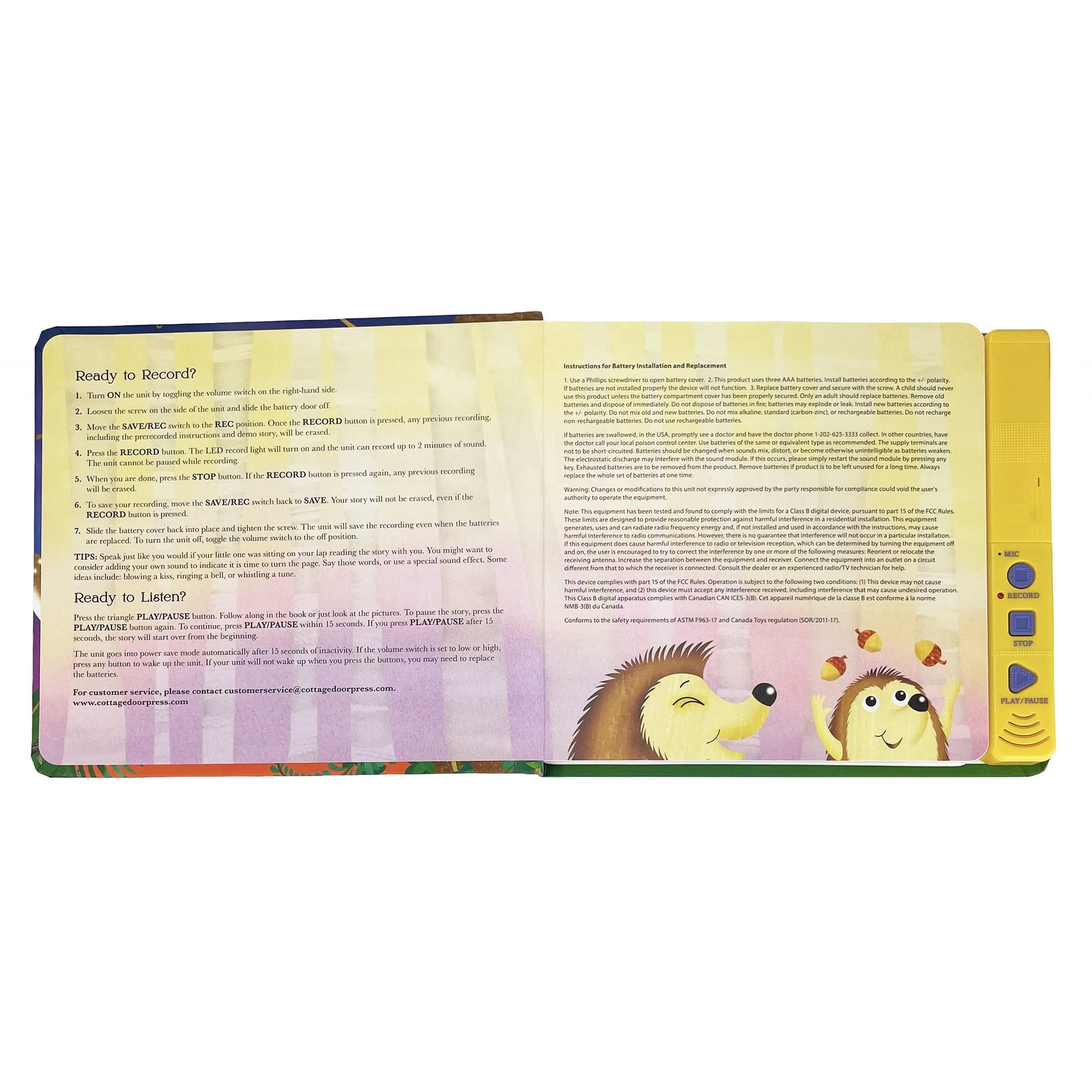 Grandma Wishes Recordable Keepsake Board Book Record Your Voice Reading the Story record book