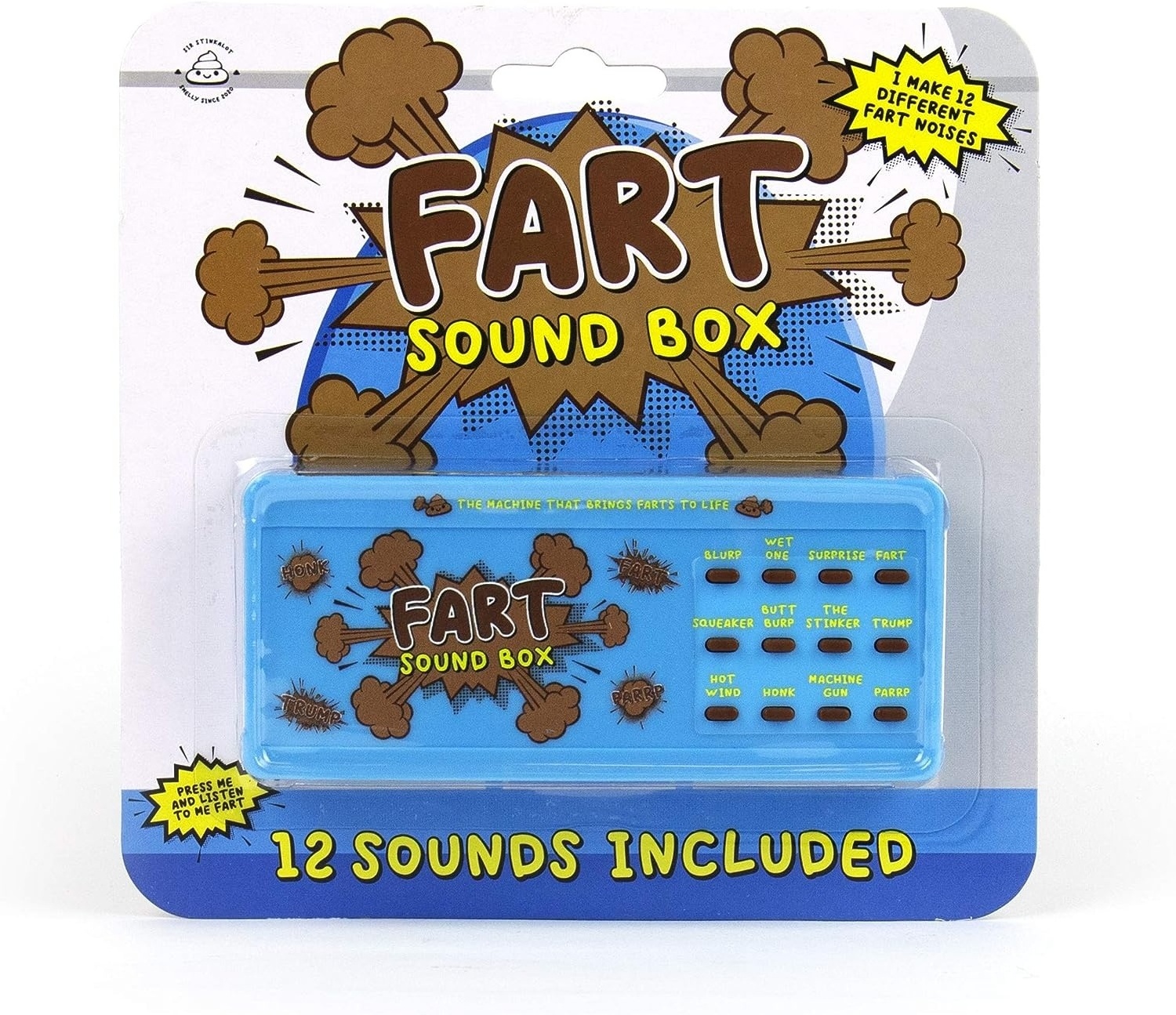 promotional sound cheap Gift Republic Fart Sound Box,Blue