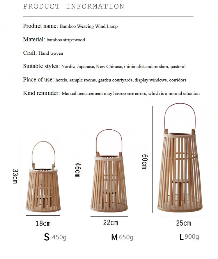 Manufacturer Supplier China Cheap Bamboo Floor Wind Lamp Rattan Series Bamboo Lamps And Lanterns