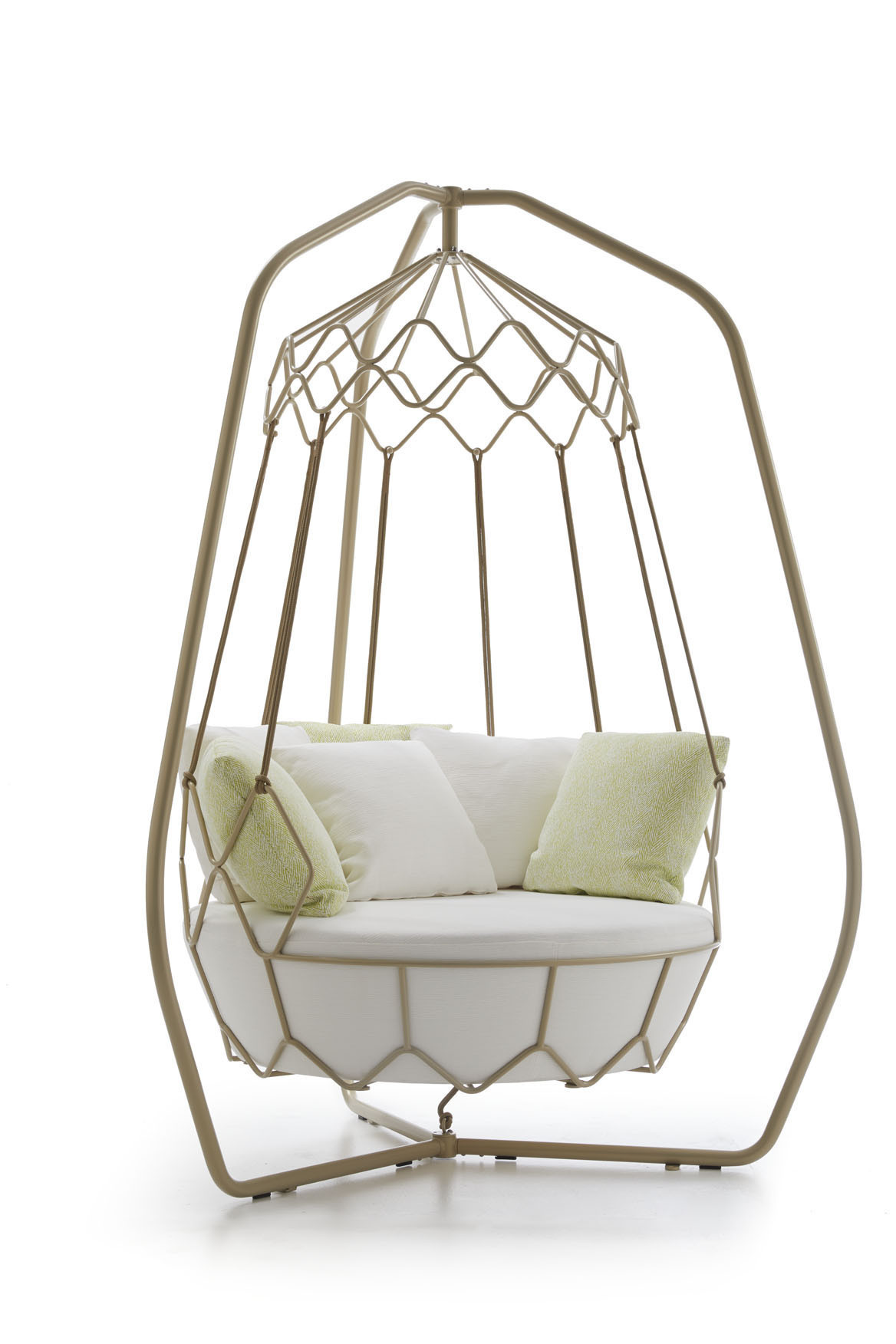 Internet hot new hanging basket glider Bird's Nest outdoor indoor balcony courtyard swing rattan chair rocking chairinsGirl