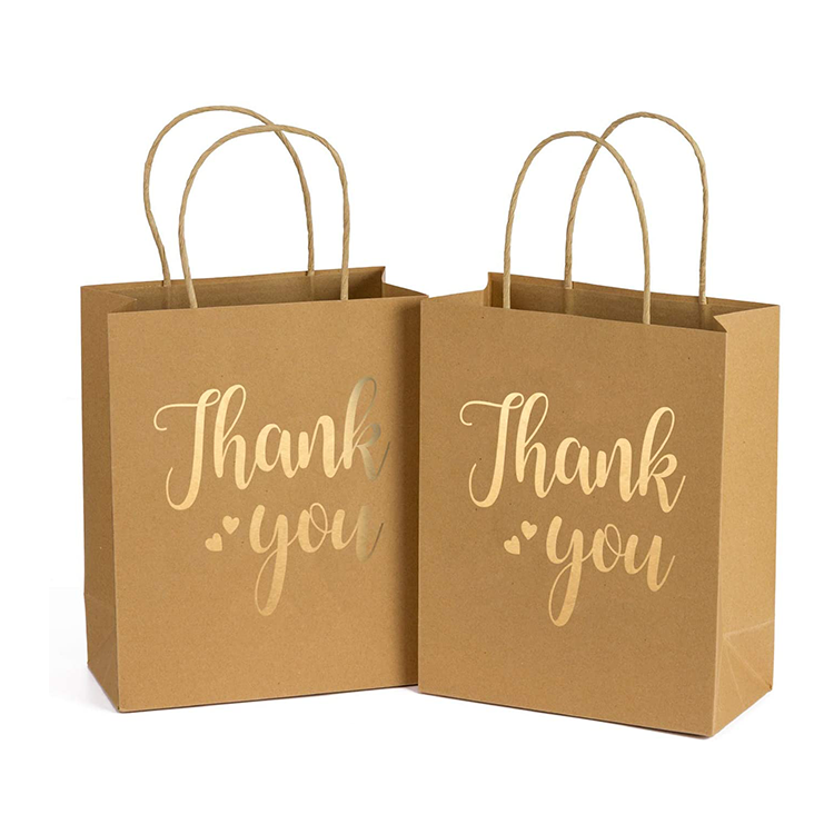 Luxury Fancy Paper Bags Personalized Sac En Papier Paper bag Bolsa De Papel Thank You Gift Bag