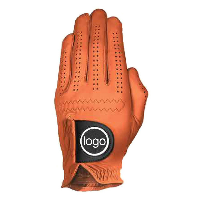 Custom Logo Leather Golf Gloves Wholesale Golf Glove With Ball Marker For Club