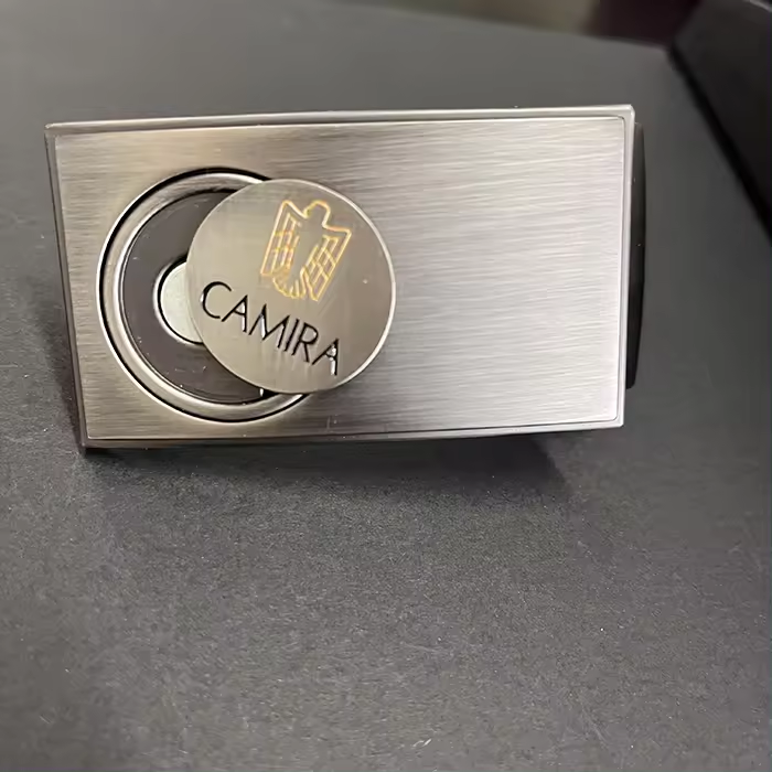 OEM/ODM Belt Buckle Lighter Custom Logo Golf Metal Belt Buckle for Man