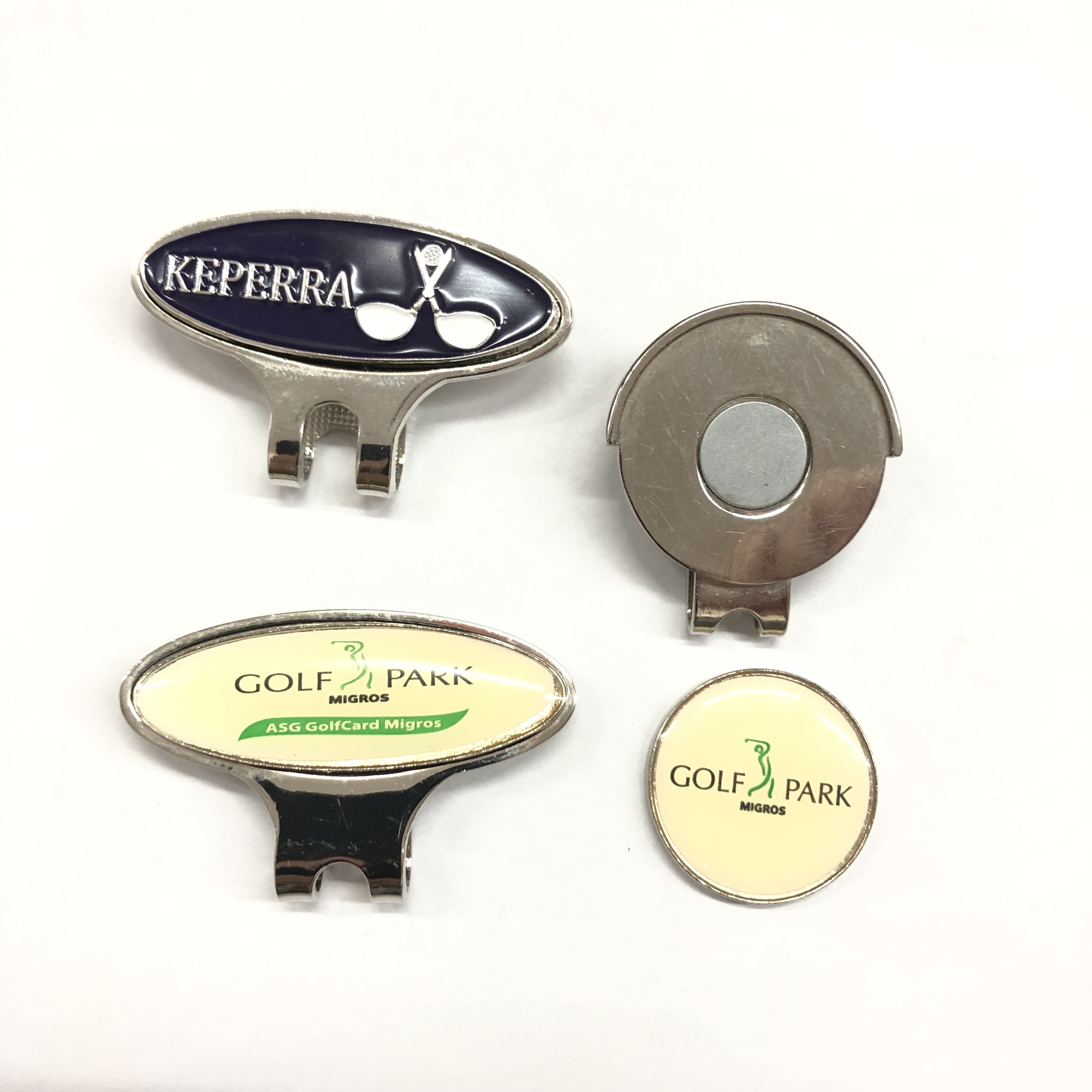 Wholesale Personalized Cheap Hat Clip with Golf Marker