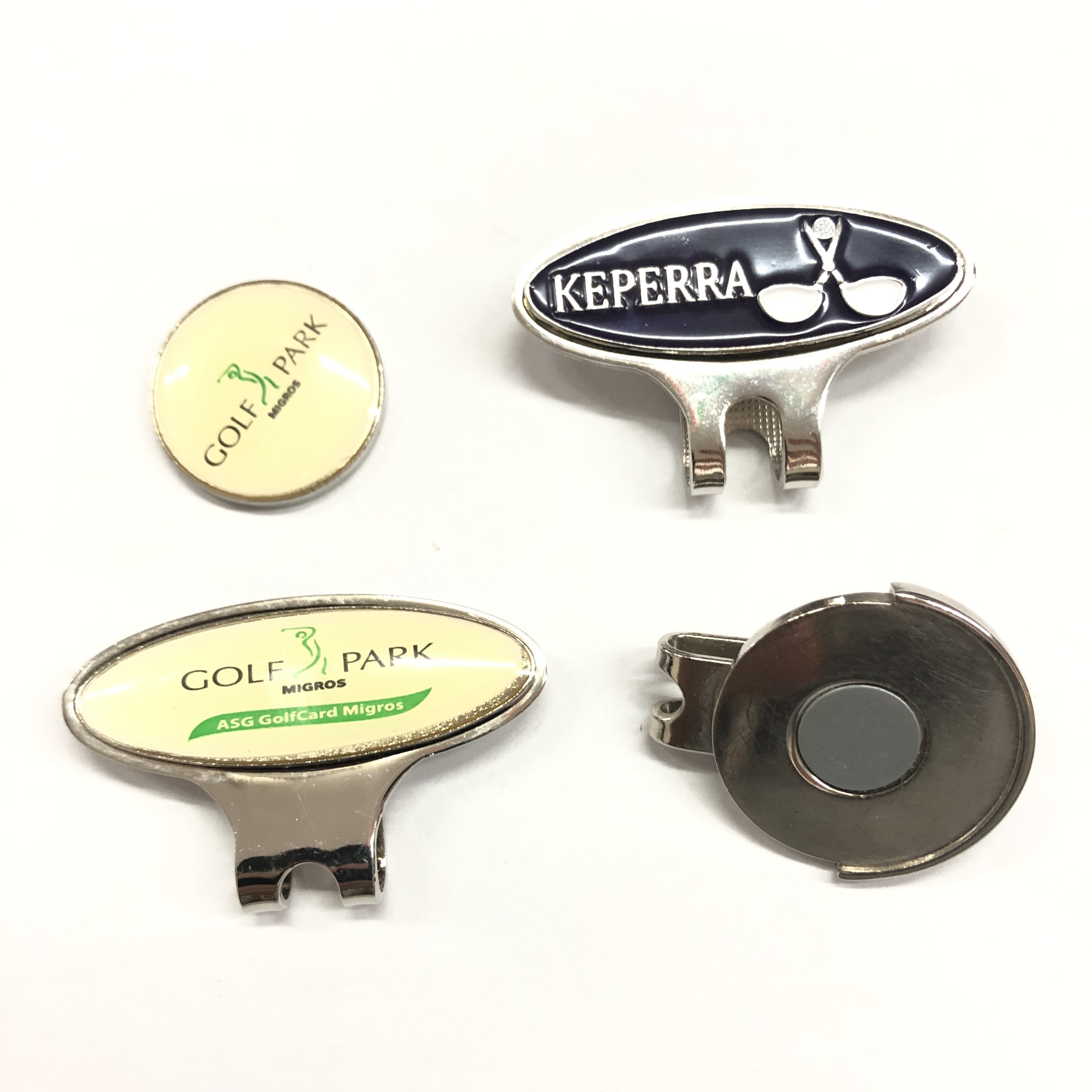 Wholesale Personalized Cheap Hat Clip with Golf Marker