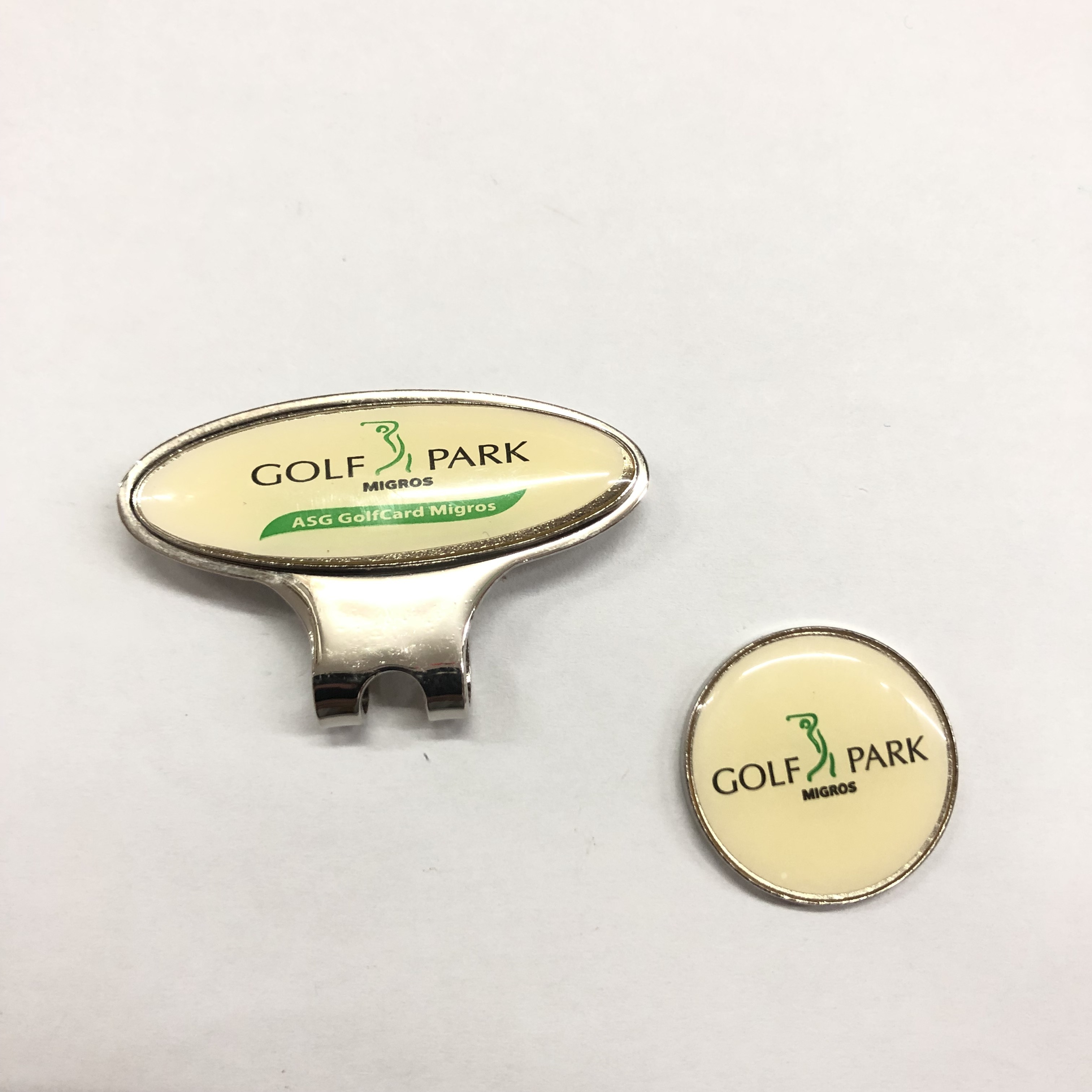 Wholesale Personalized Cheap Hat Clip with Golf Marker