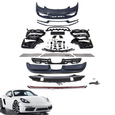 Bumper for 2017-up pors cayman boxster 718 upgrade GTS/SD body kits rear diffuser for porsche 718 body kit