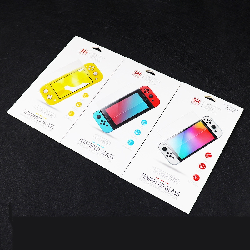 Manufacturer with package Screen film for Nintendo switch lite Tempered Glass For Nintendo switch oled Screen Protector