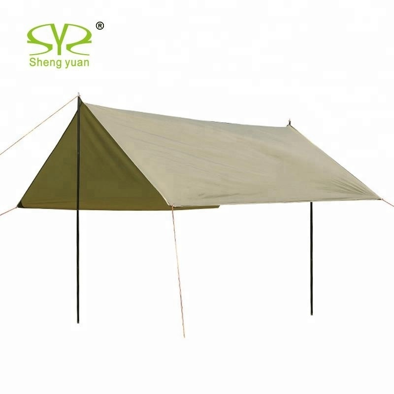 Waterproof Sun Shelter Tent,Tarp Anti UV Beach Tent Shade Outdoor Camping  Rain Camping Sunshade Canopy