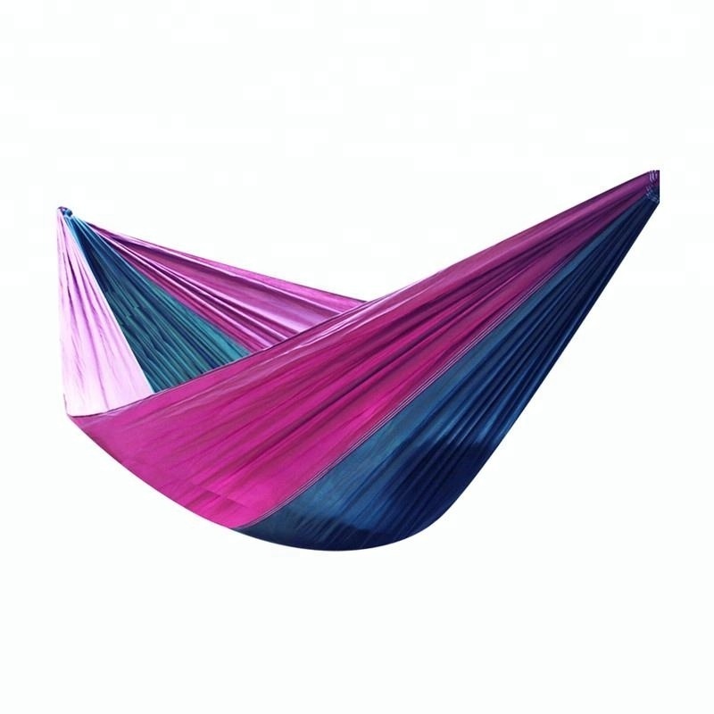 Best Selling Good Quality Camping Single Person Ultralight Portable Nylon Outdoor Parachute Fabric Hammock